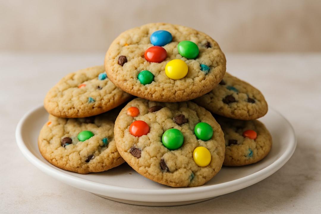 Oatmeal Chocolate Chip Cookies Recipe (M&M-Style Candy Option)