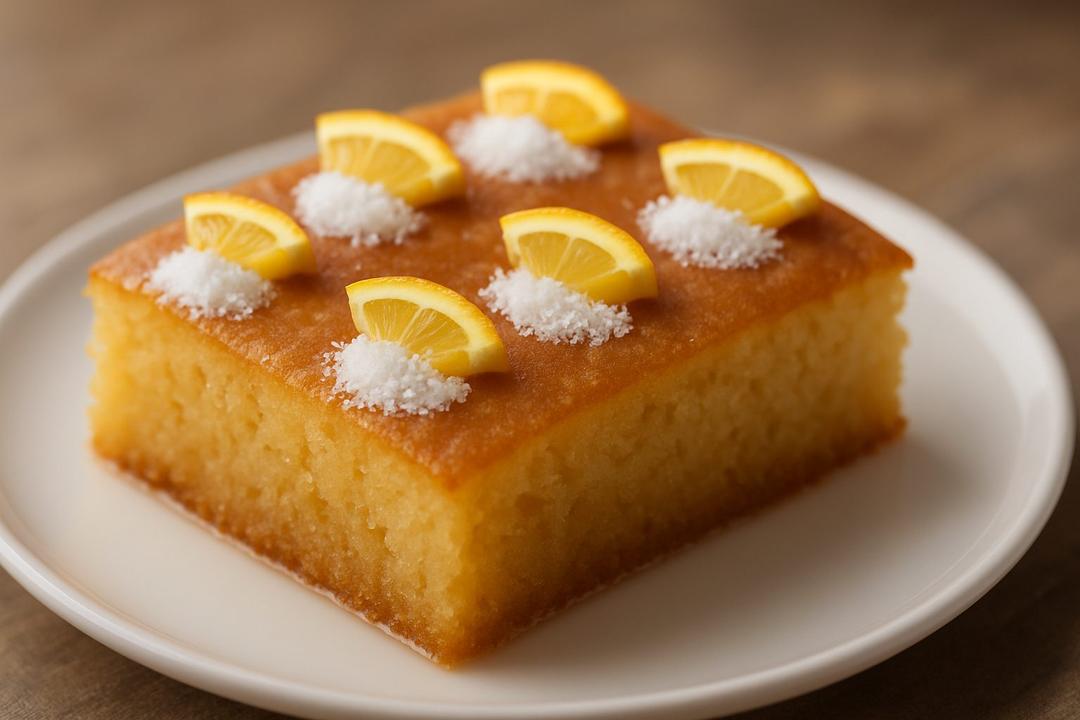 Orange Revani Recipe