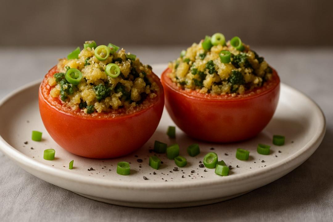 Parmesan Stuffed Tomatoes Recipe