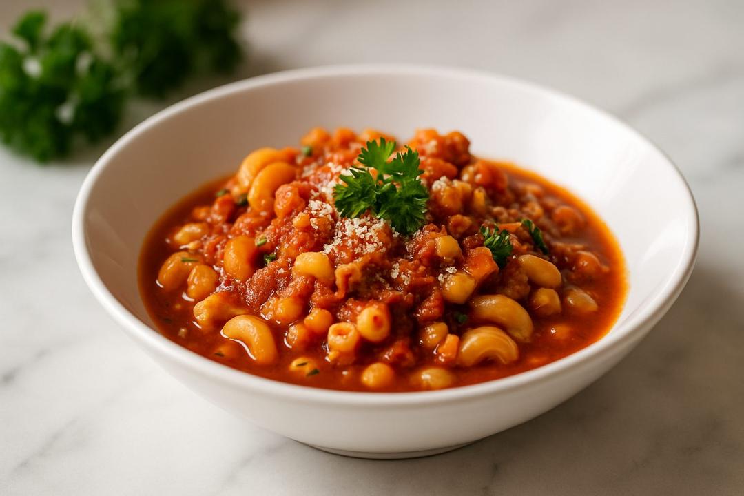 Pasta e Fagioli Soup Recipe (Hearty Beef, Beans & Pasta)