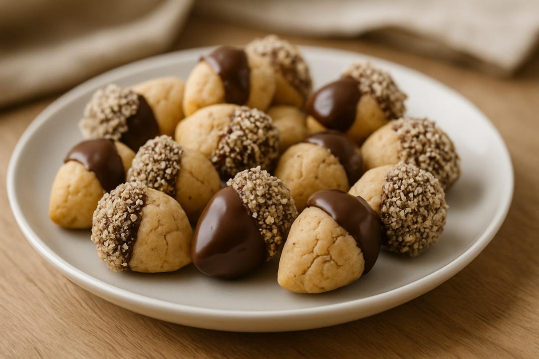 Pecan Brown Sugar Cookies Recipe (Acorn Magic Delights)