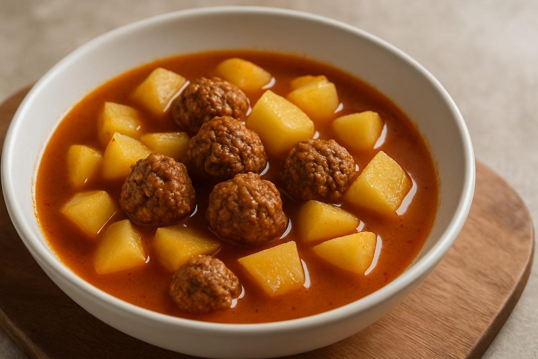 Potato and Meatball Soup Recipe