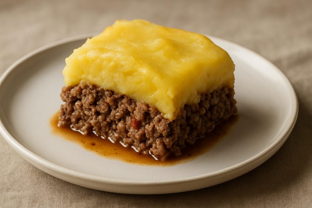 Potato-Crusted Meatloaf Recipe (Oven Baked)