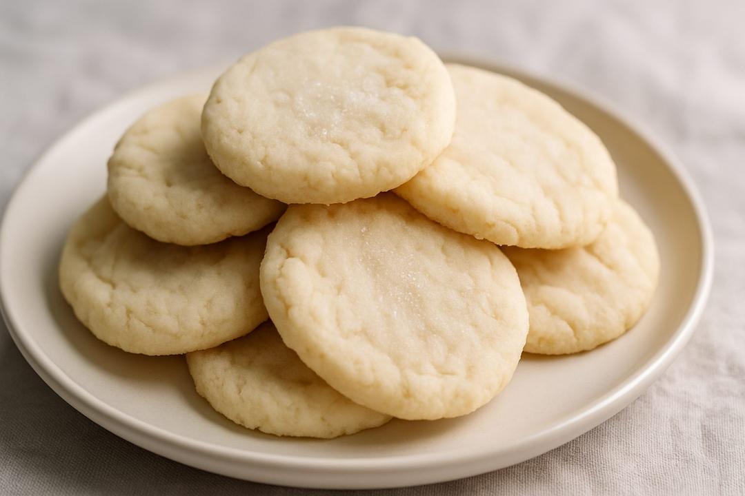 Pudra Şekerli Kurabiye Tarifi (Confectioner's Sugar Cookies)