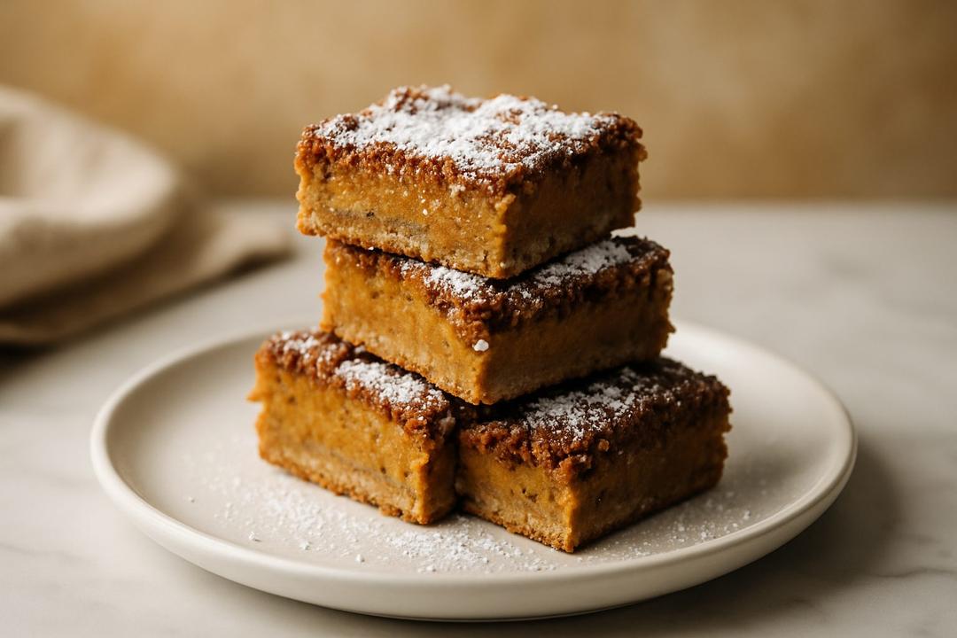 Pumpkin Pie Squares Recipe