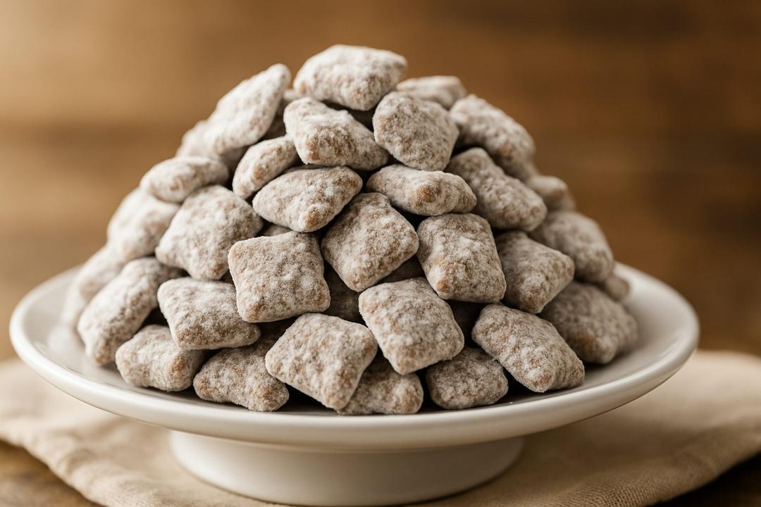 Puppy Chow Snack Mix Recipe (Chocolate Peanut Butter)