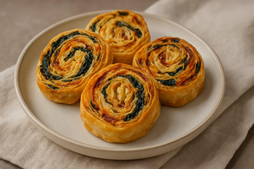 Rainbow Rolled Pastry Recipe