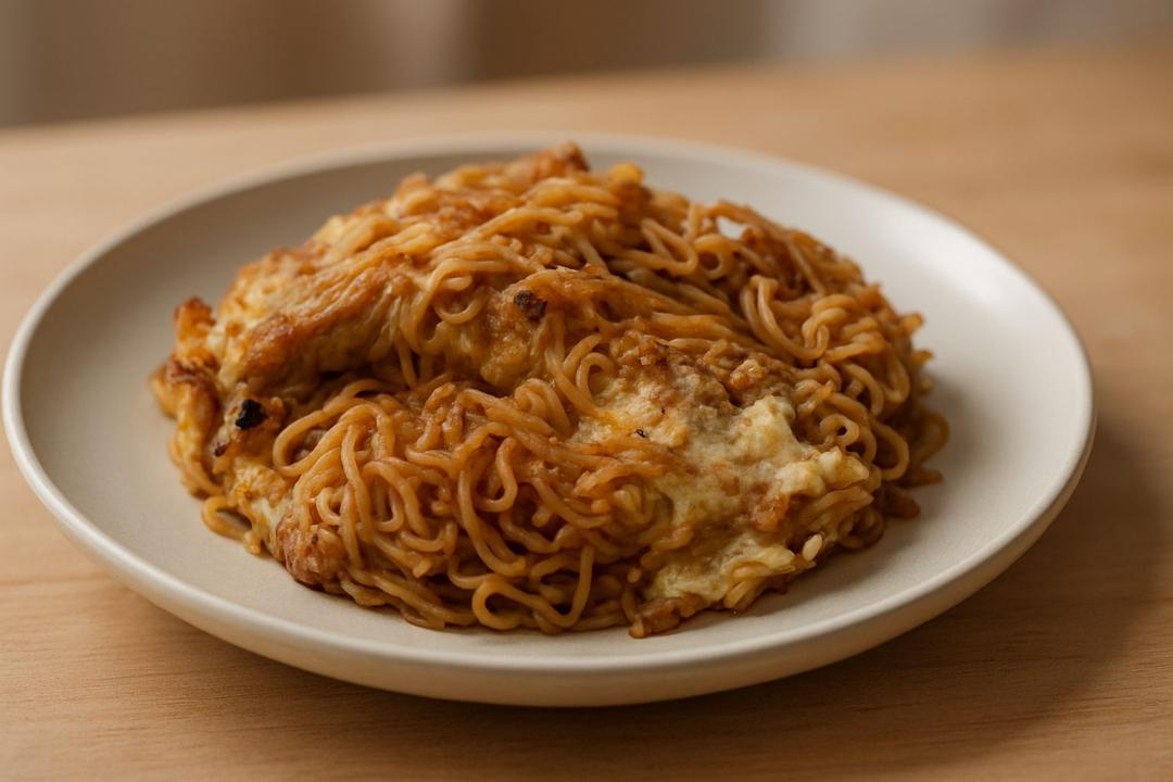 Ramen Foo Yung Recipe (15-Minute Egg Noodle Omelet)
