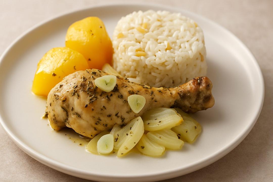 Rosemary Lemon Sauce Baked Chicken Drumsticks