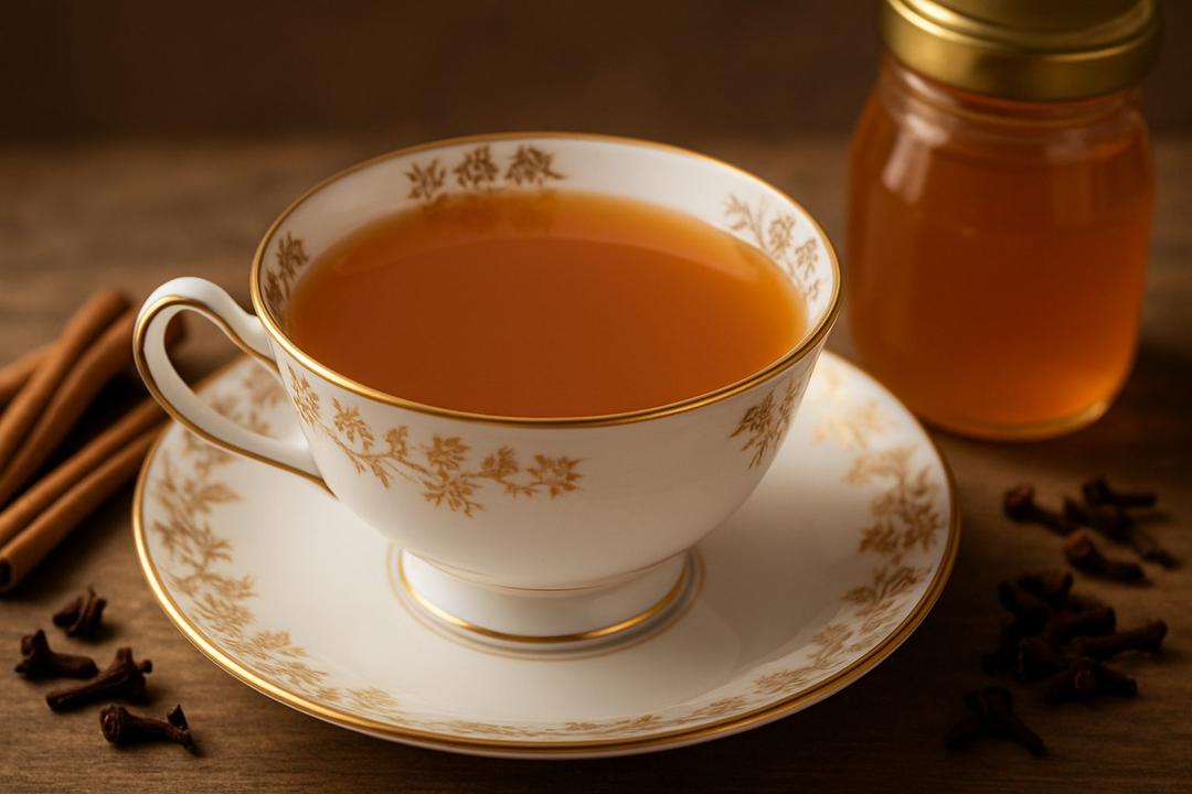 Russian Tea Recipe (Spiced Lemon Black Tea)