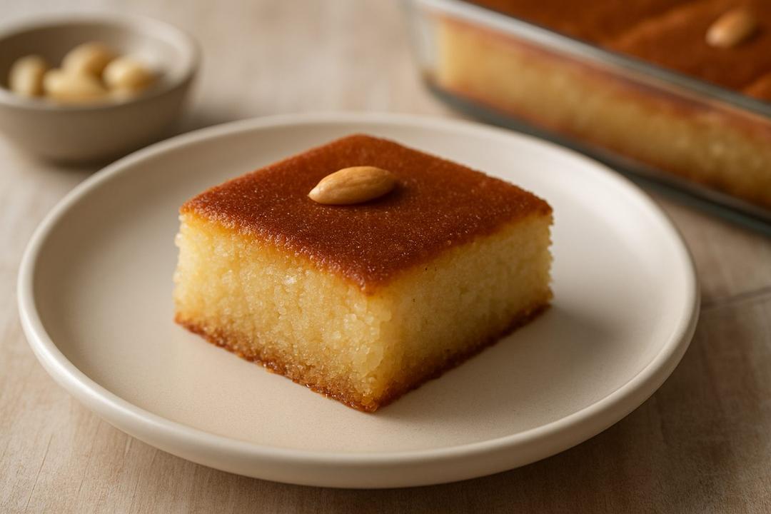 Şambali Semolina Cake Recipe