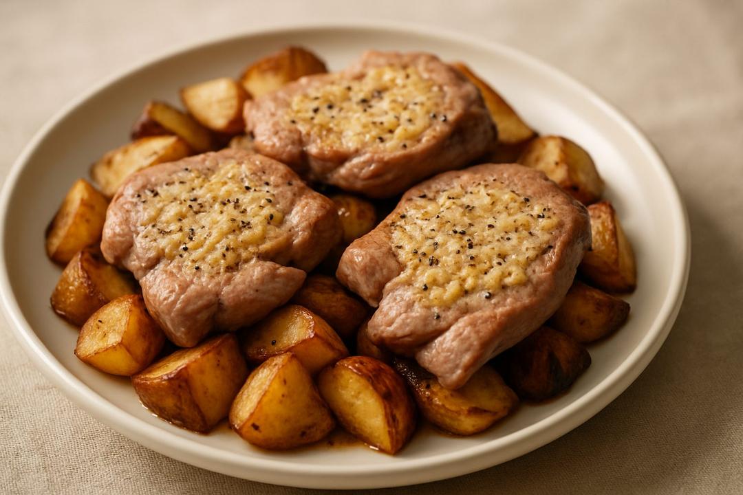 Sarımsaklı Tereyağı Soslu Kelebek Kuzu Tarifi (Fırında)