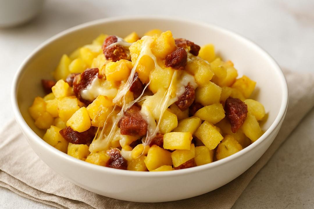Sausage and Cheese Potato Skillet Recipe