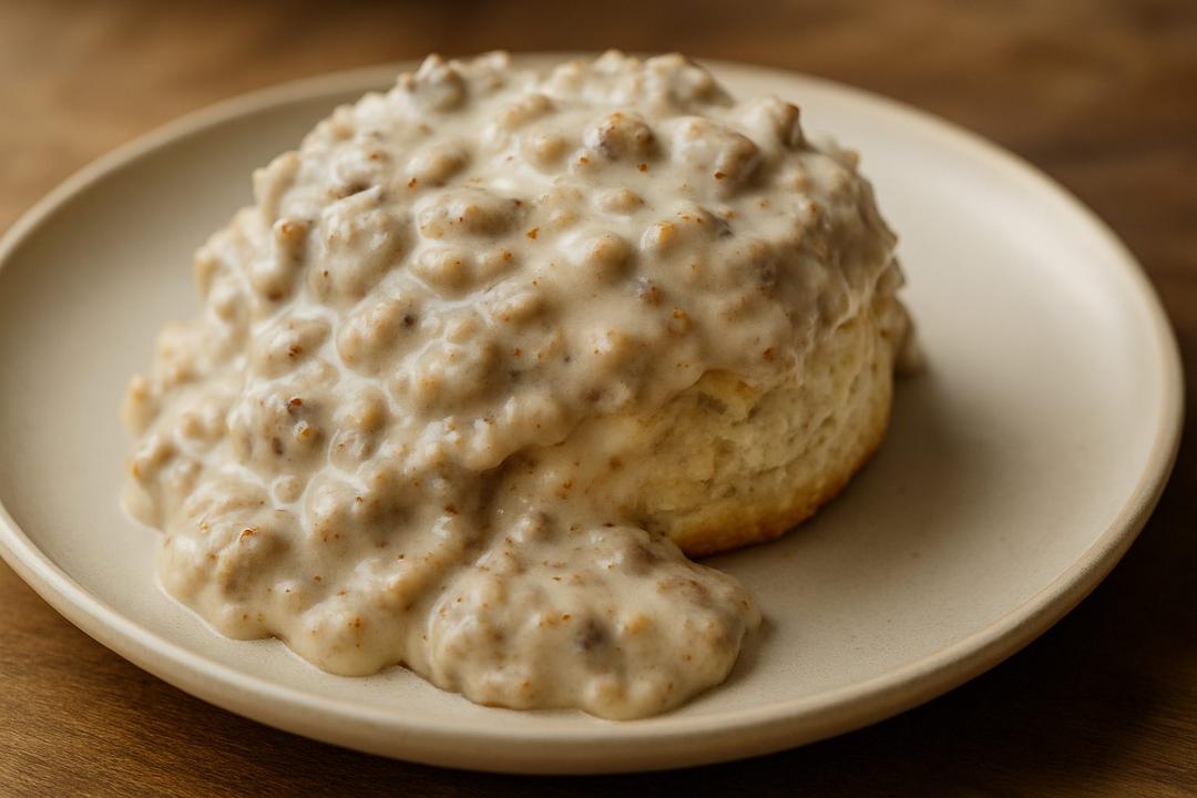 Sausage Gravy Recipe (White Gravy)