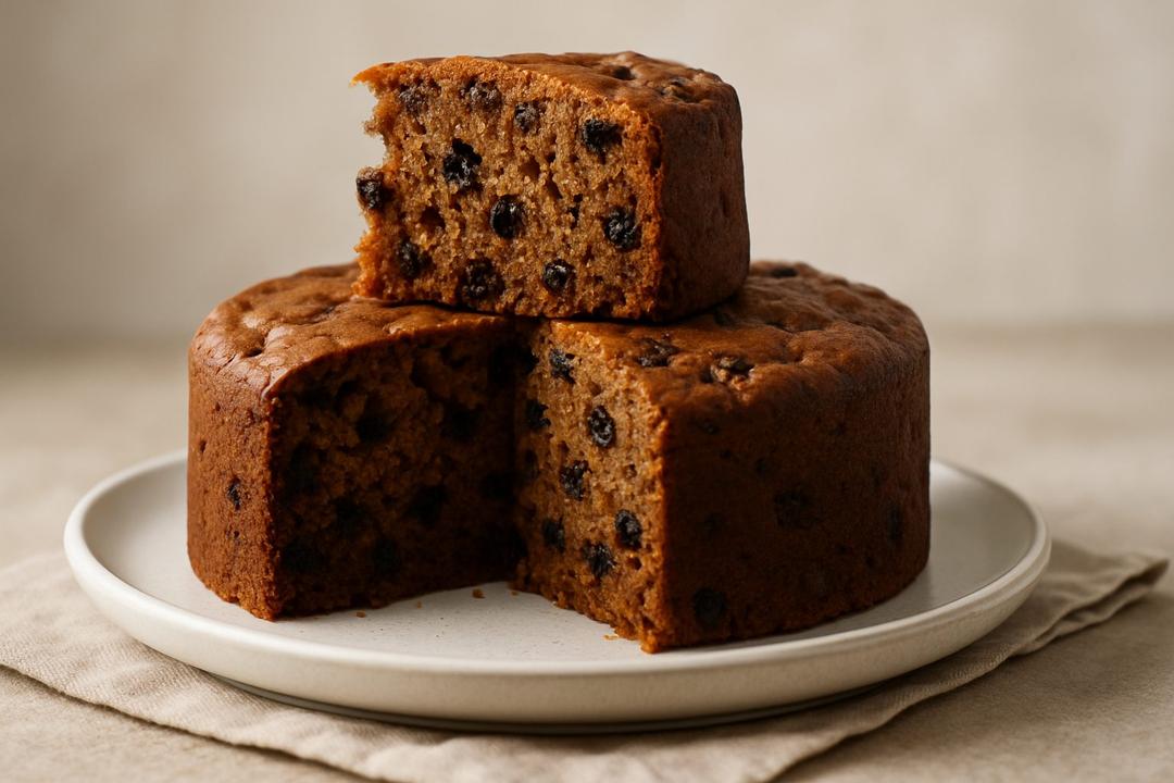 Savaş Keki Tarifi (War Cake) – Yumurtasız Sütsüz Kuru Meyveli Kek