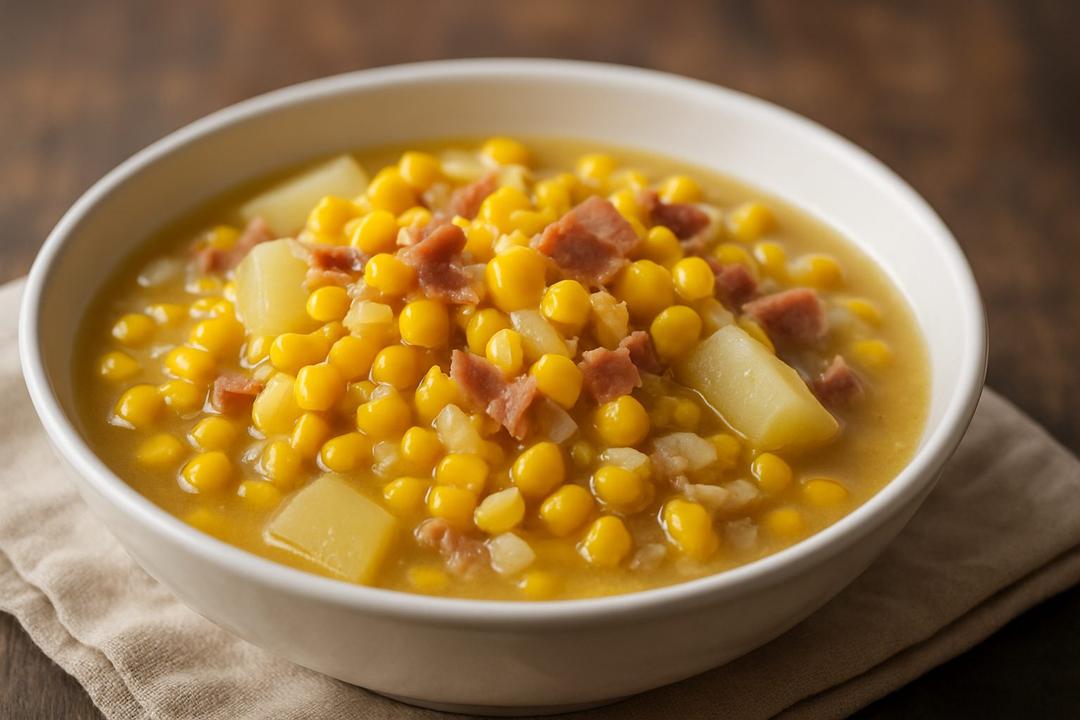 Slow Cooker Corn Chowder Recipe (Crock Pot)