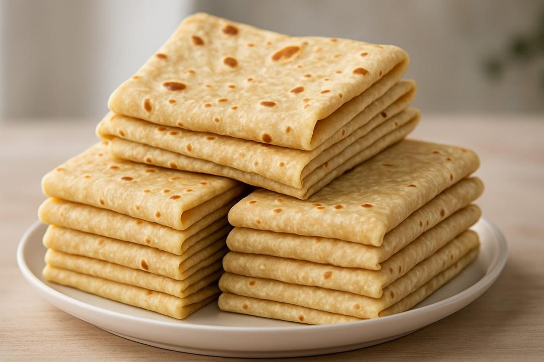 Soft Turkish Lavash Flatbread Recipe (Stovetop)