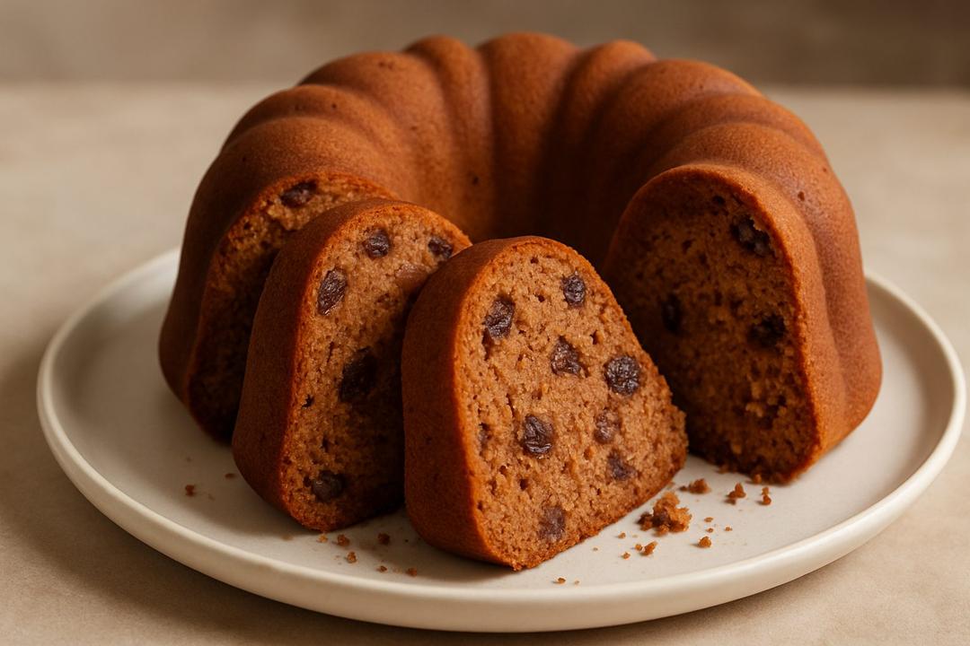 Soured Milk Cake Recipe (Simple Raisin Cake)