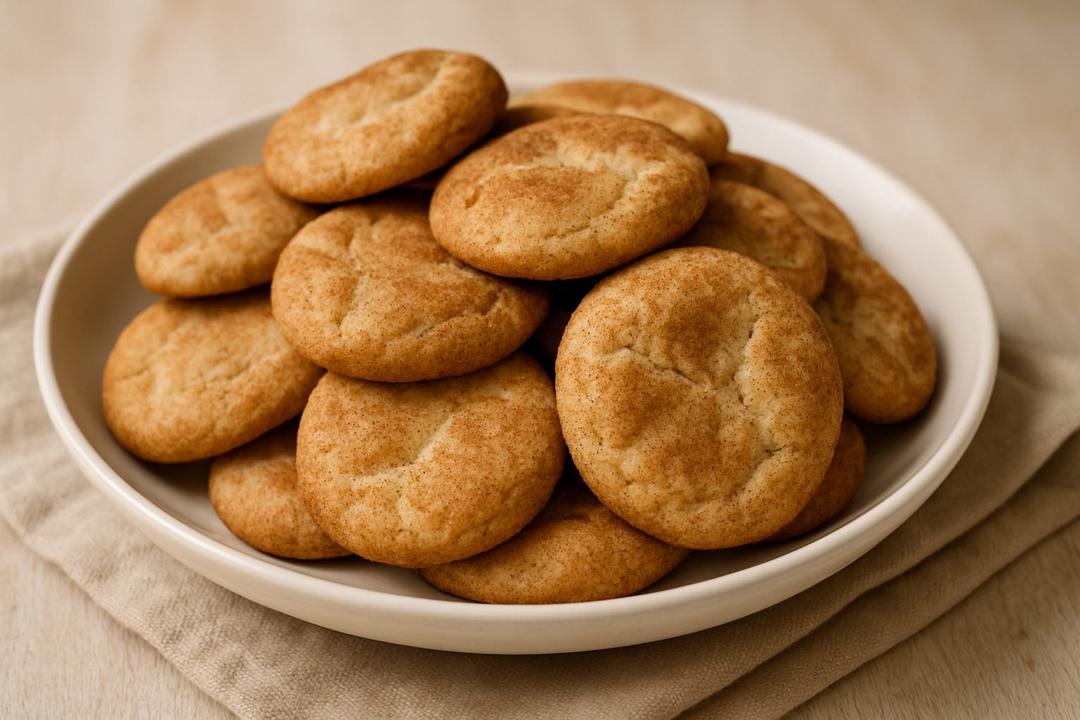 Sparkling Snickerdoodles Kurabiyesi Tarifi (Şeker Kaplı)