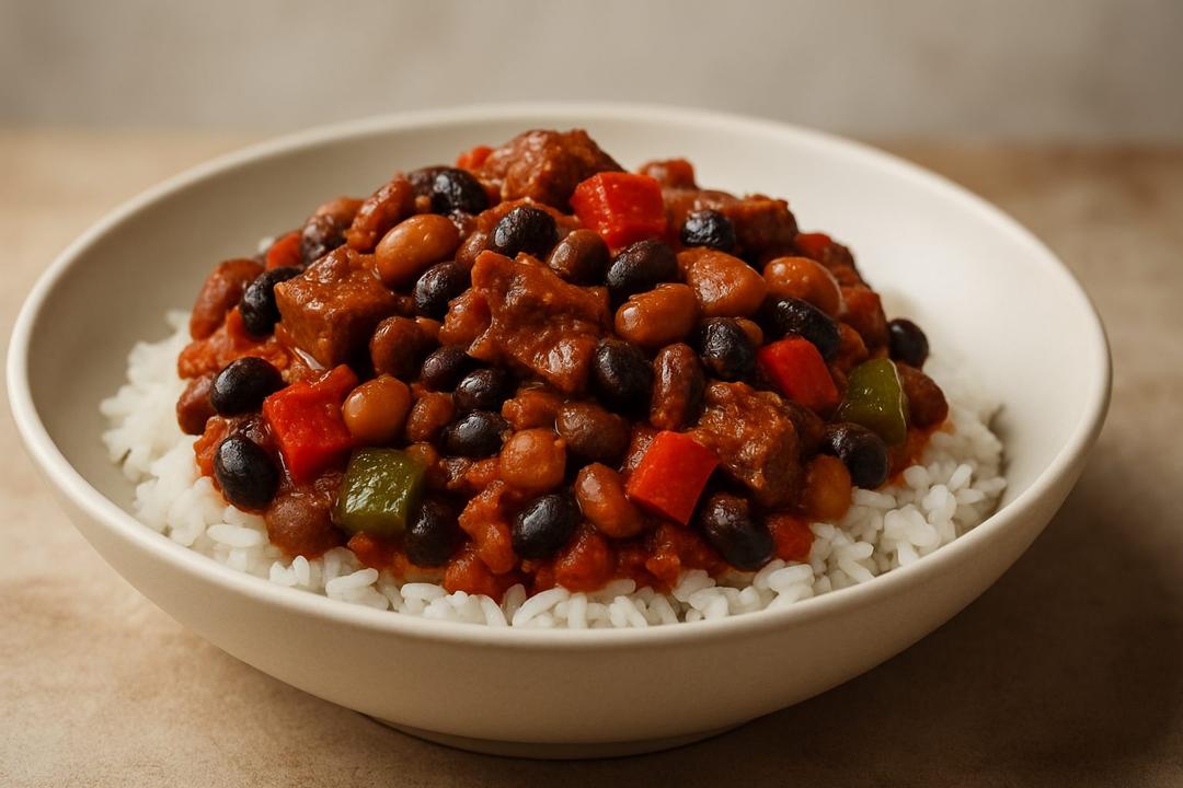 Spicy Pork and Black Bean Chili Recipe