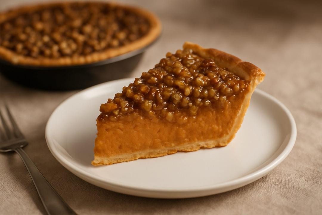 Sweet Potato Pecan Pie Recipe (Graham Cracker Crust)