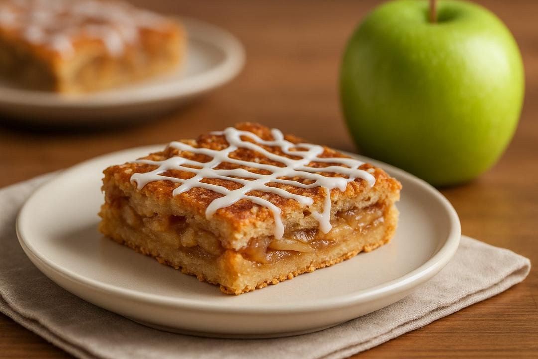 Tahıllı Elmalı Turta Barları Tarifi (Cereal Apple Pie Bars)