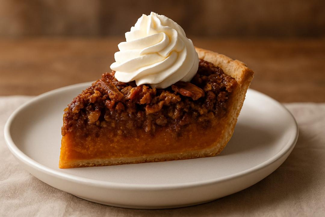 Tatlı Patatesli Pecan Turtası Tarifi (Sweet Potato-Pecan Pie)