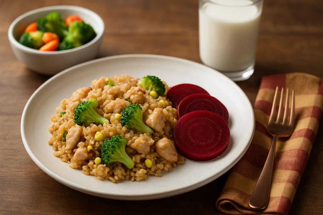 Tavuklu Sebzeli Çin Usulü Pilav Tarifi (Chicken Fried Rice)