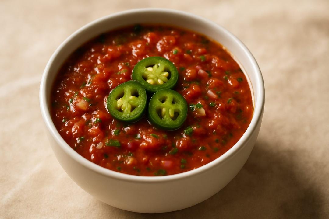 Taze Salsa Sos Tarifi (Domatesli, Kişnişli)
