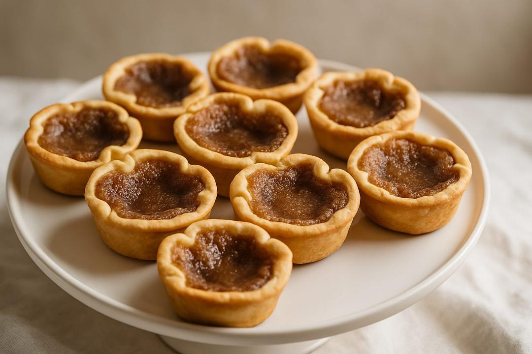 Tereyağlı Butter Tart Tarifi (Kuru Üzümlü ve Cevizli)