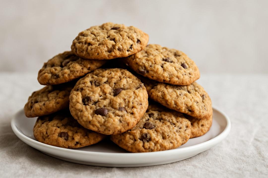 Yulaflı Çikolata Parçalı Kurabiye Tarifi (Drop Cookie)