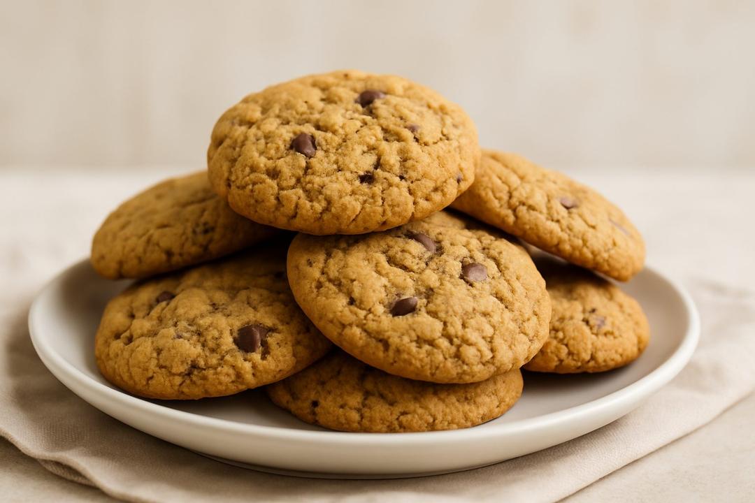 Yulaflı Çikolata Parçalı Kurabiye Tarifi (Drop Cookies)