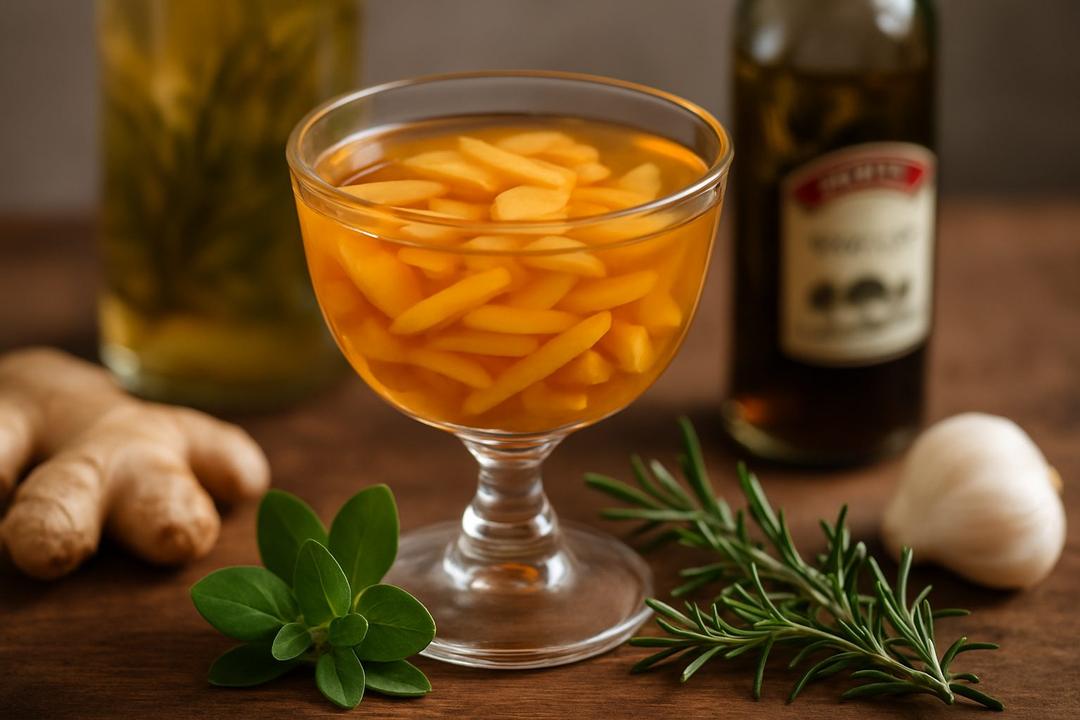 Zencefilli Elma Sirkesi Tarifi (Ginger Apple Vinegar)