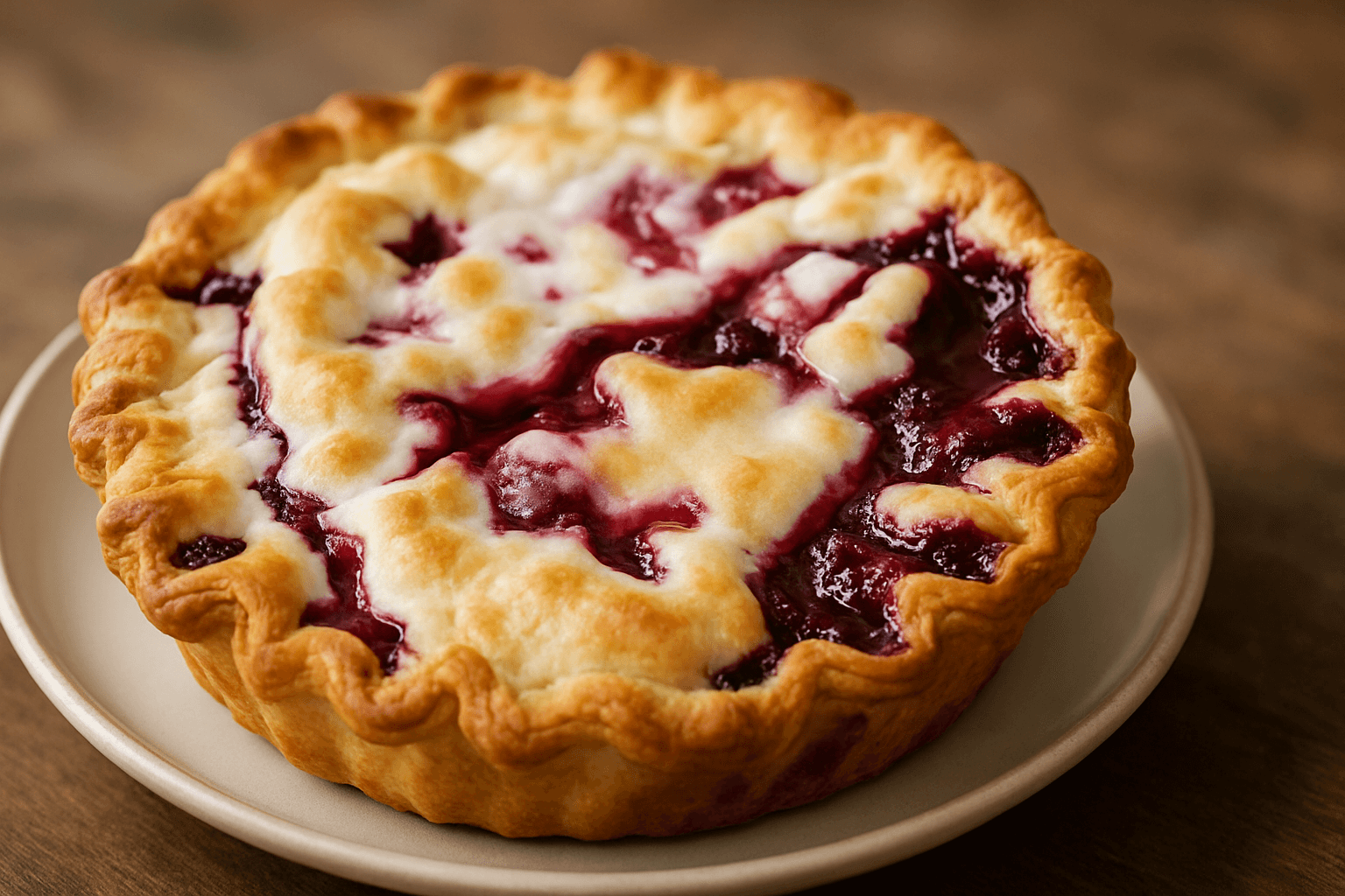 Böğürtlenli Turta Tarifi (Blackberry Pie)