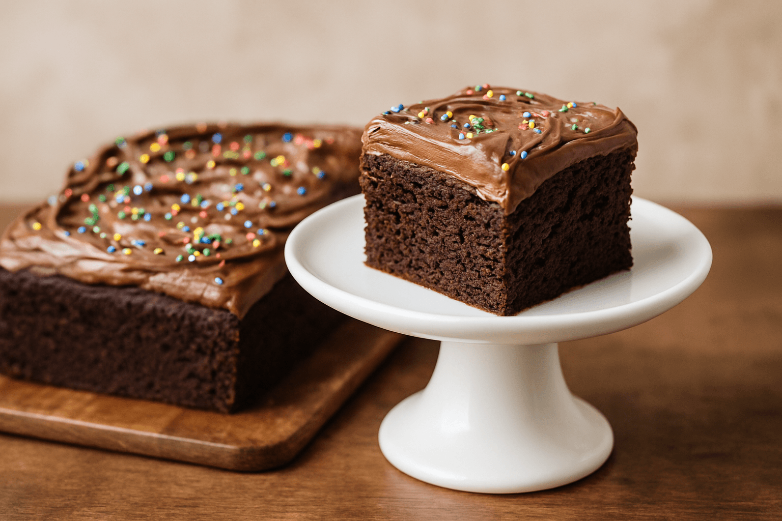 Dark Chocolate Cake Recipe