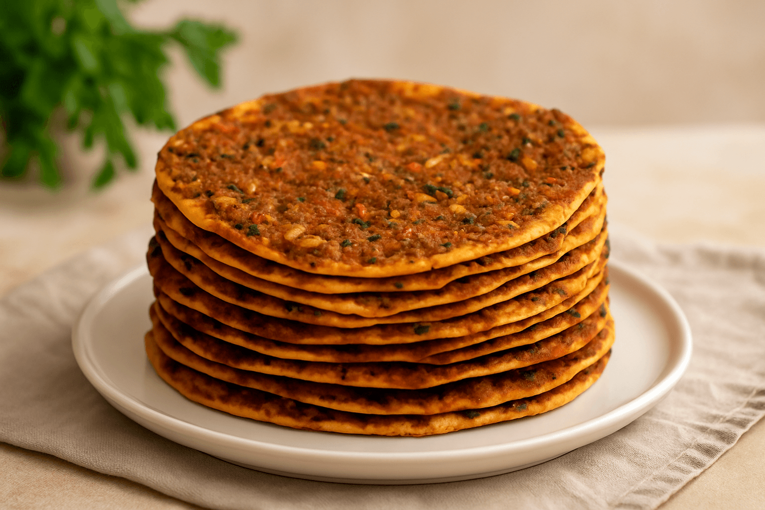 Homemade Lahmacun Recipe