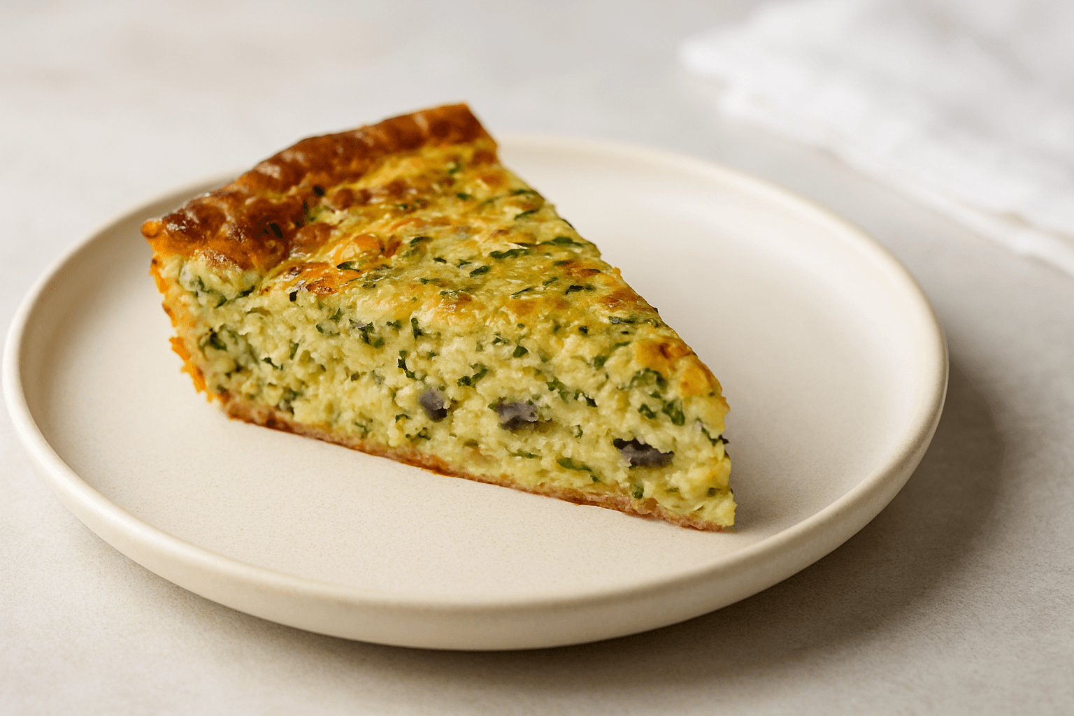 Kabaklı Kiş Tarifi (Zucchini Quiche)