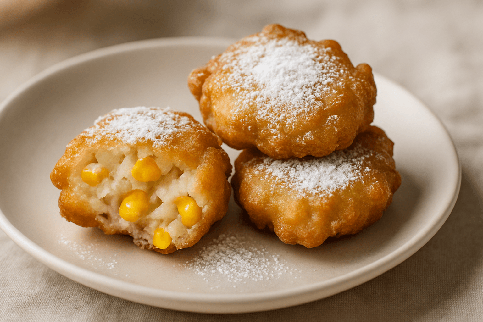 Mısır Mücveri Tarifi (Corn Fritters)